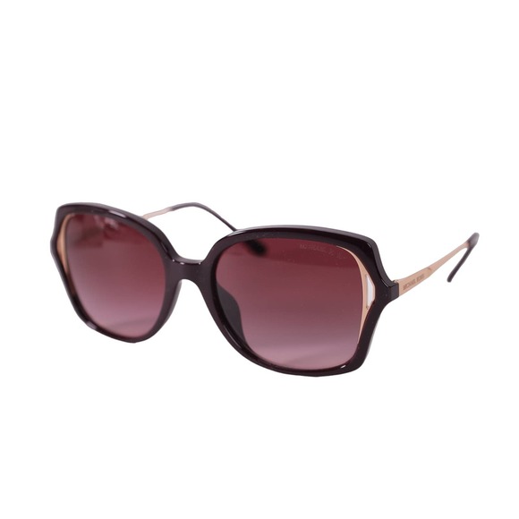 Michael Kors Interlaken Sunglasses - Cordovan Gradient - NWT - Picture 2 of 11